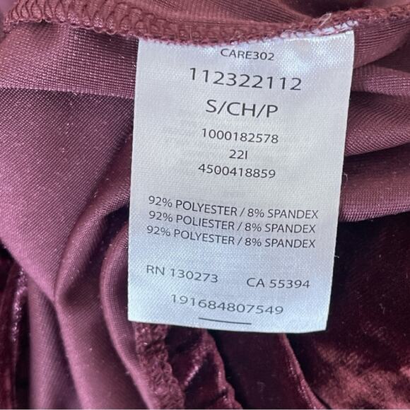 Wrangler Retro Crushed Velvet Surplus Top Whimsygoth Bohowitch Size S - Picture 9 of 11